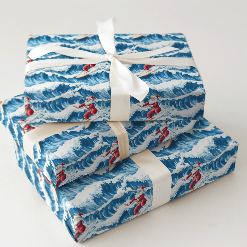 Waves of Cheer - Wrapping Paper - Aspen & Arlo