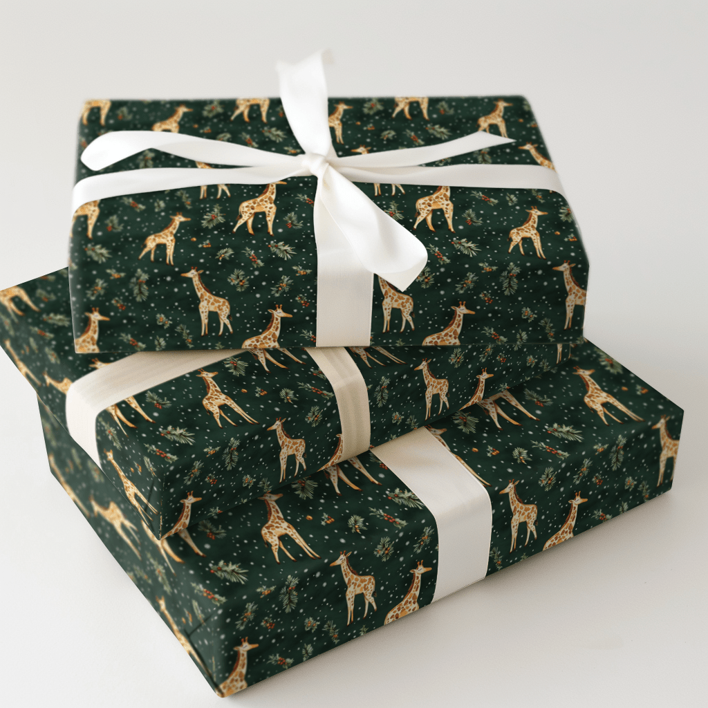 Safari Christmas - Wrapping Paper - Aspen & Arlo