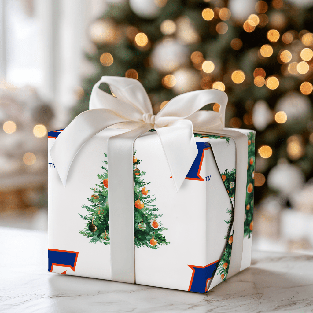 Gators Holiday Tree - Wrapping Paper - Aspen & Arlo