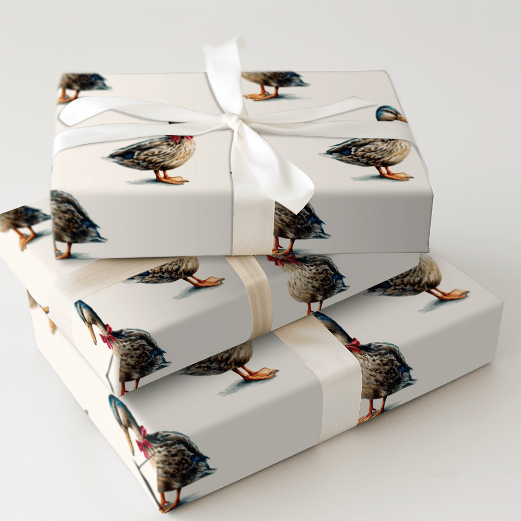 Laker Duck - Wrapping Paper - Aspen & Arlo