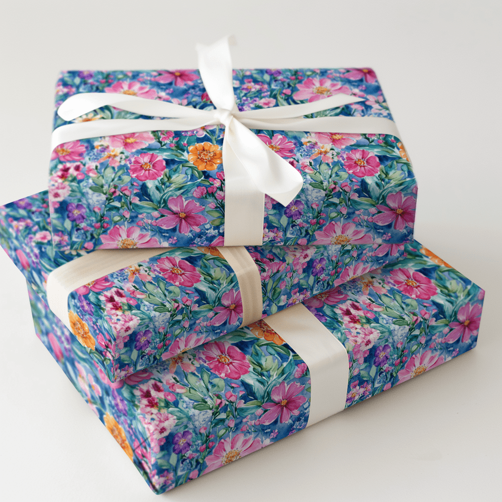 Full Bloom Ahead - Wrapping Paper - Aspen & Arlo