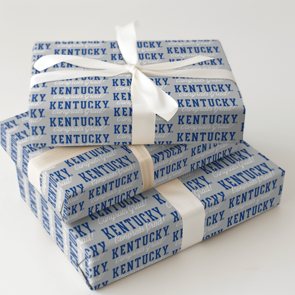 Congrats Grad Kentucky - Wrapping Paper - Aspen & Arlo
