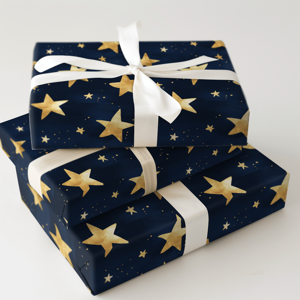 Starlit Celebrations - Wrapping Paper - Aspen & Arlo