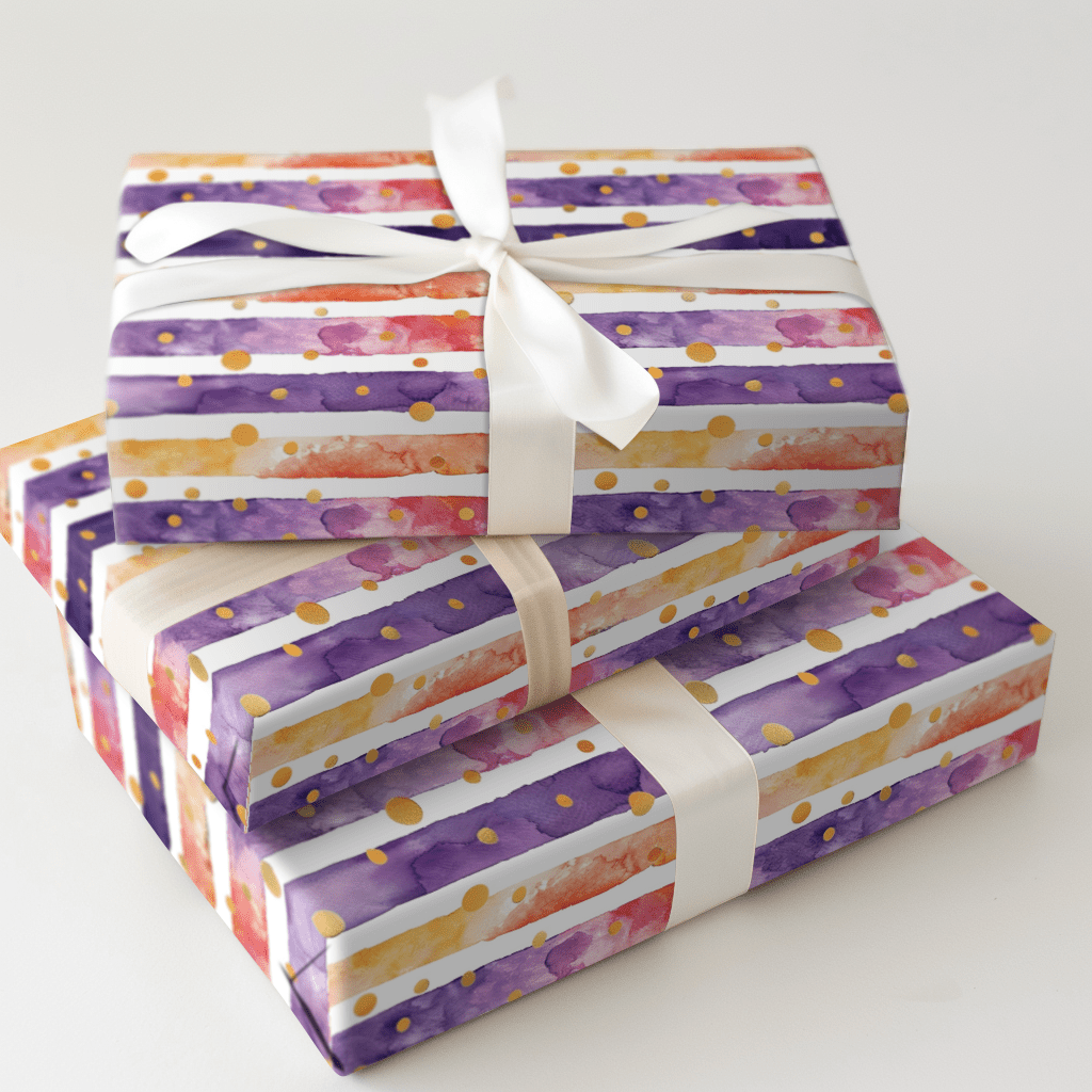 Amethyst Sunset - Wrapping Paper - Aspen & Arlo