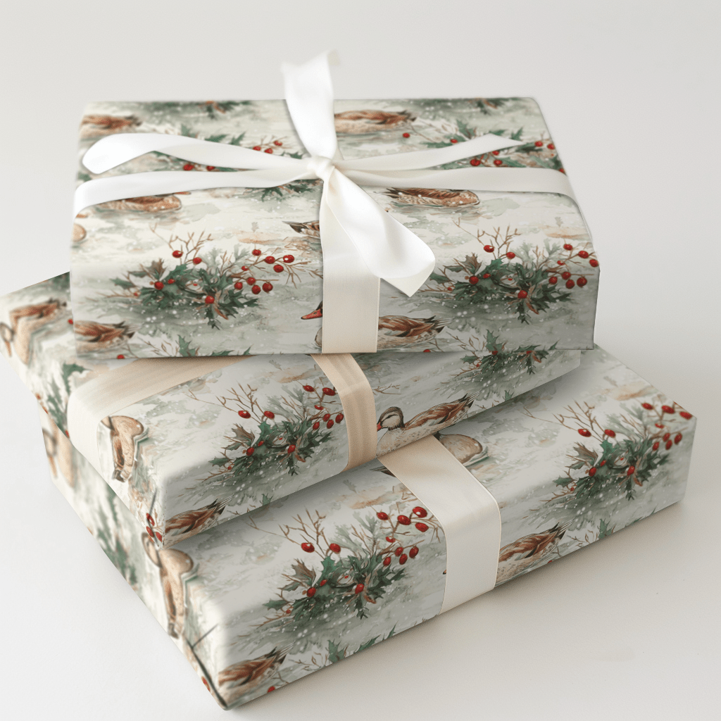 Mallard Pond - Wrapping Paper - Aspen & Arlo