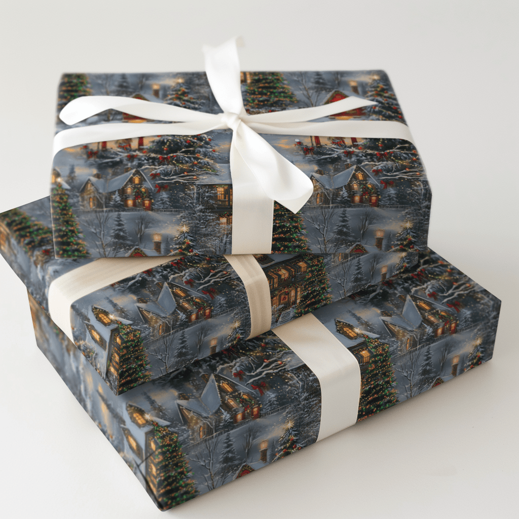 Twinkling Traditions - Wrapping Paper - Aspen & Arlo
