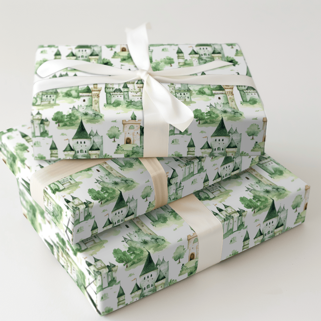 Green Kingdom - Wrapping Paper - Aspen & Arlo