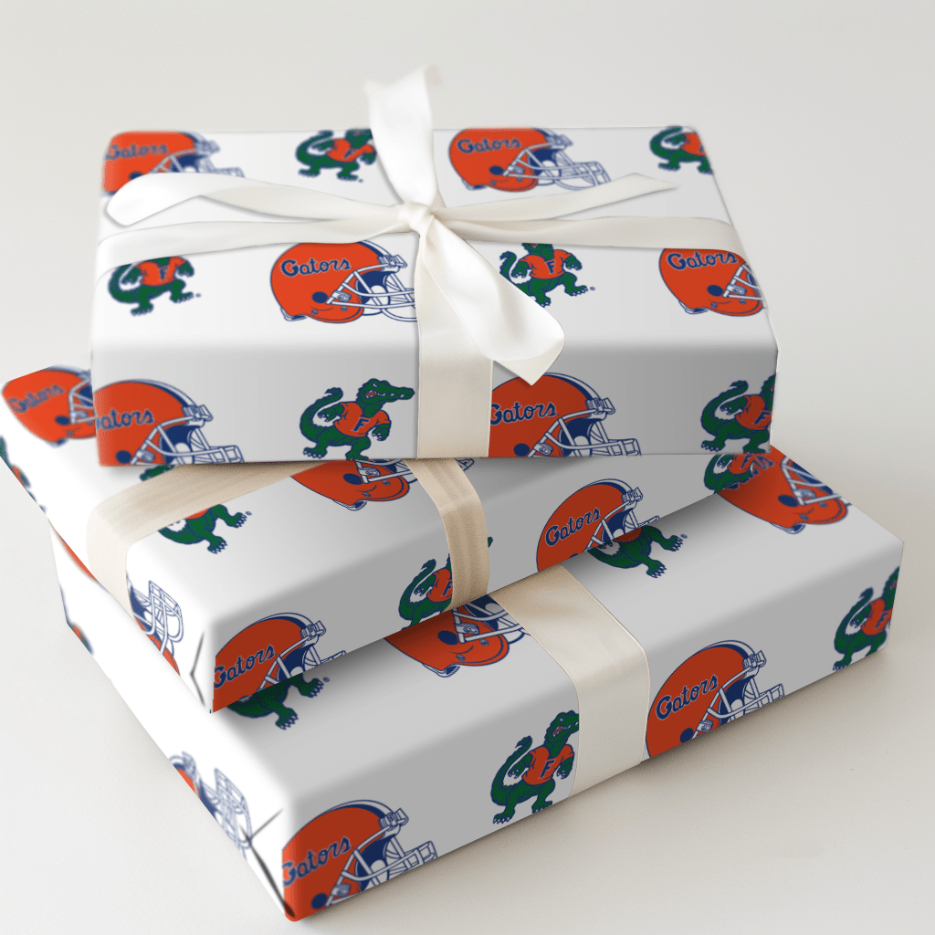 Gators Helmet - Wrapping Paper - Aspen & Arlo
