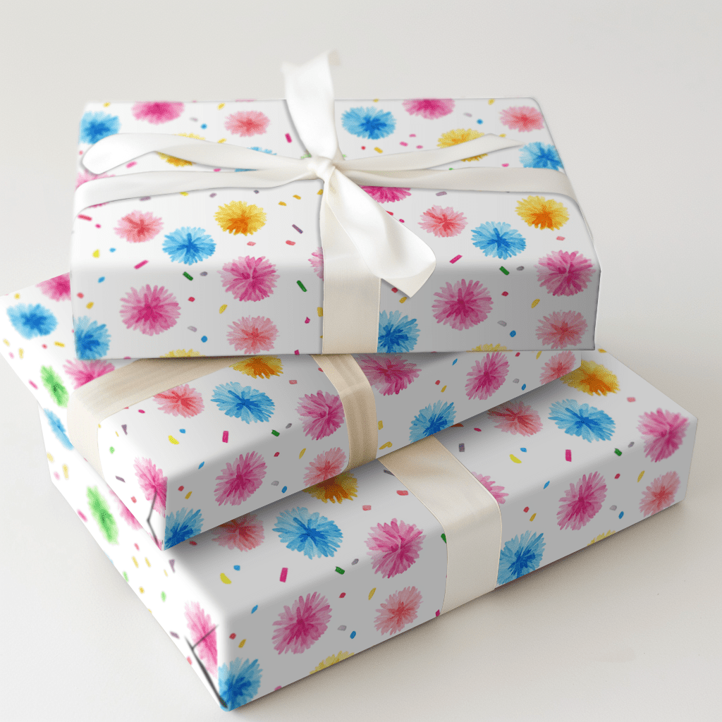 Cartwheels and Confetti - Wrapping Paper - Aspen & Arlo