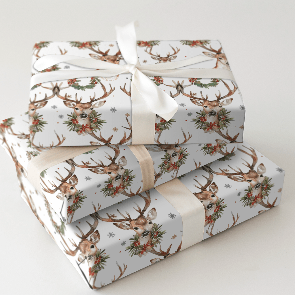 Rudolf Ruckus - Wrapping Paper - Aspen & Arlo