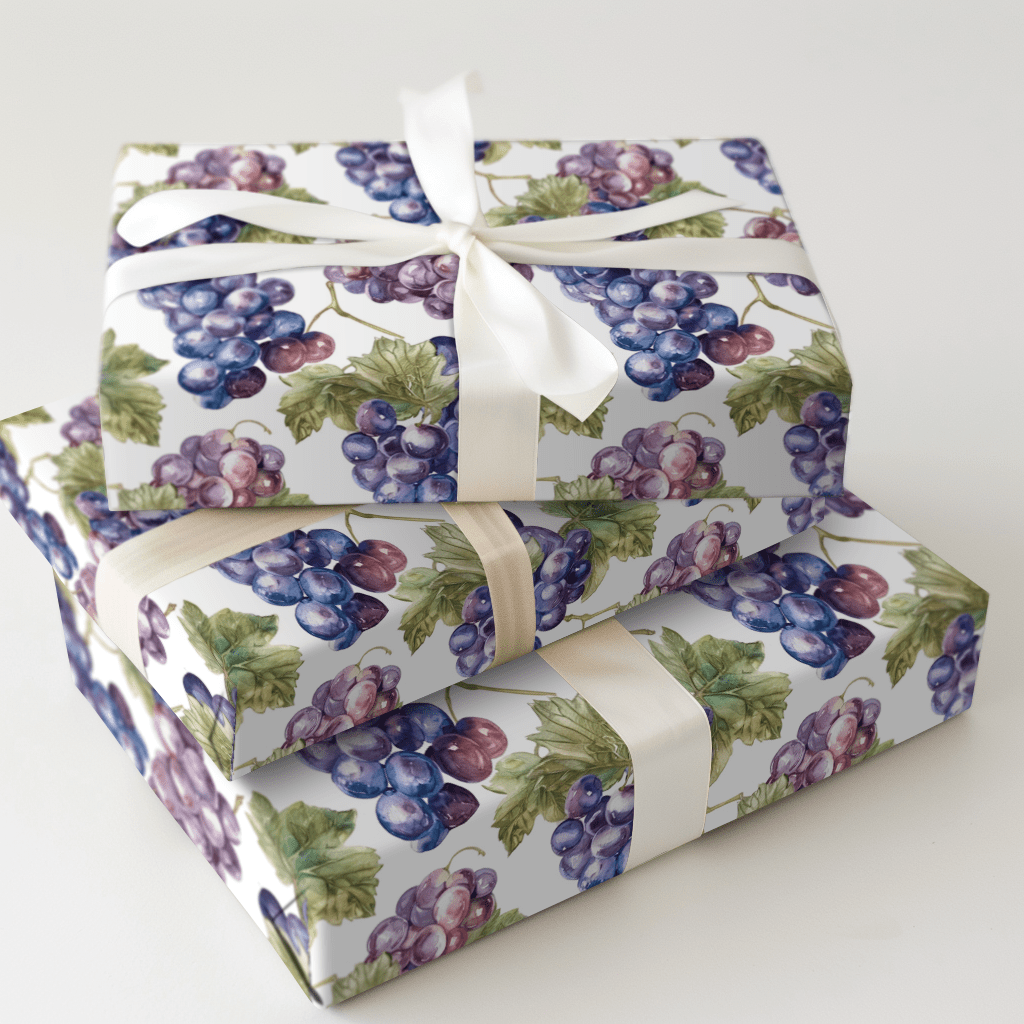 The Grape Escape - Wrapping Paper - Aspen & Arlo