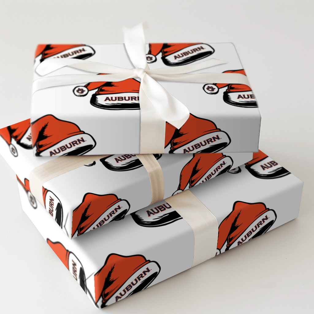 War Eagle Santa - Wrapping Paper - Aspen & Arlo