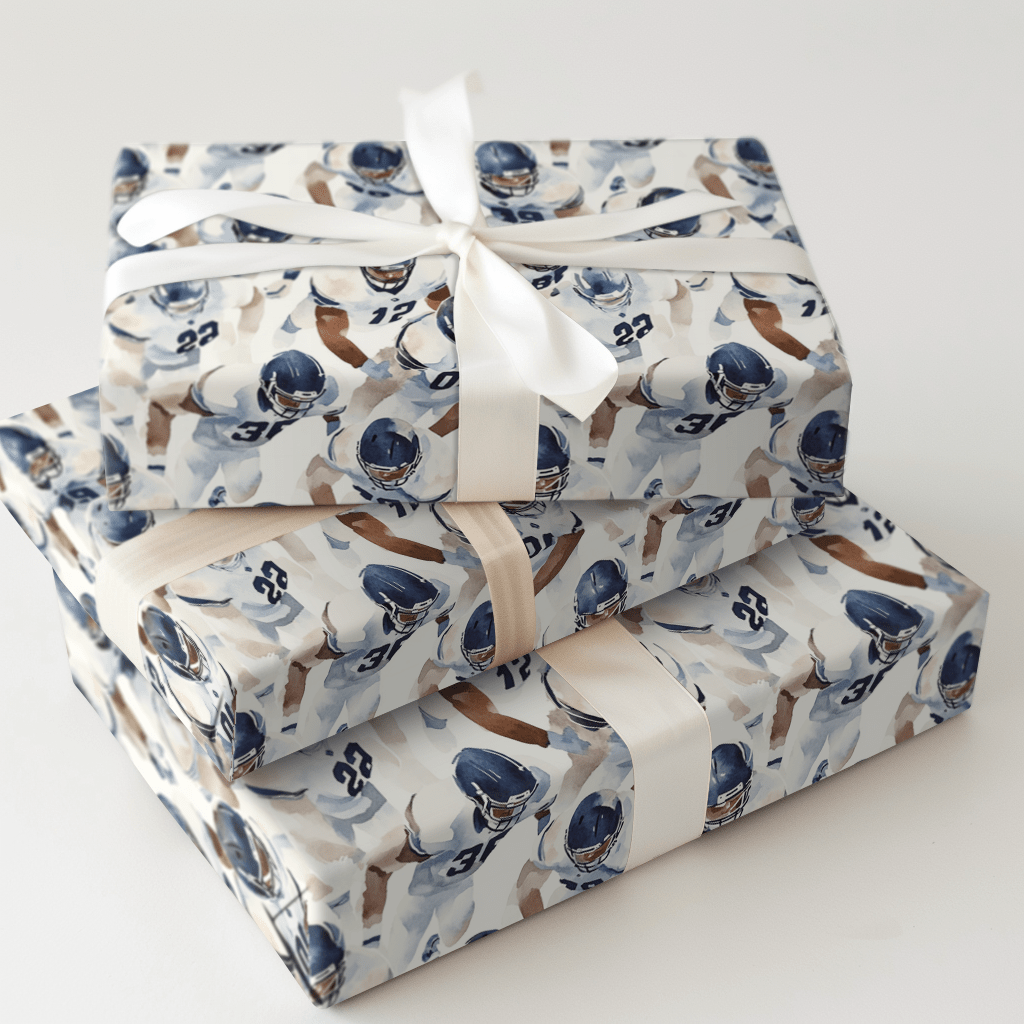Rush the Line - Wrapping Paper - Aspen & Arlo
