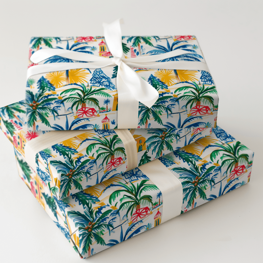 Bright Mexico Sky - Wrapping Paper - Aspen & Arlo