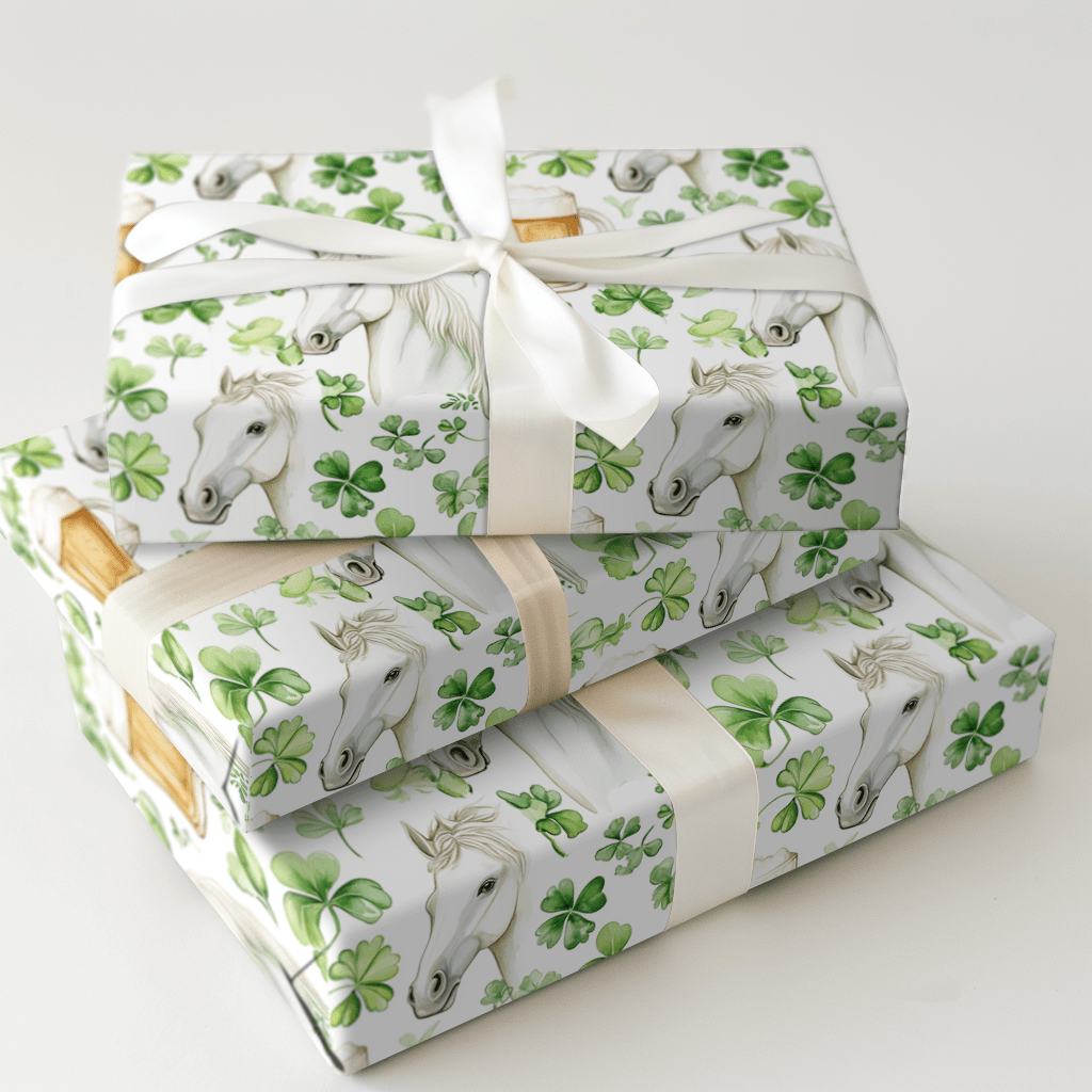 Brews with the Arabian - Wrapping Paper - Aspen & Arlo