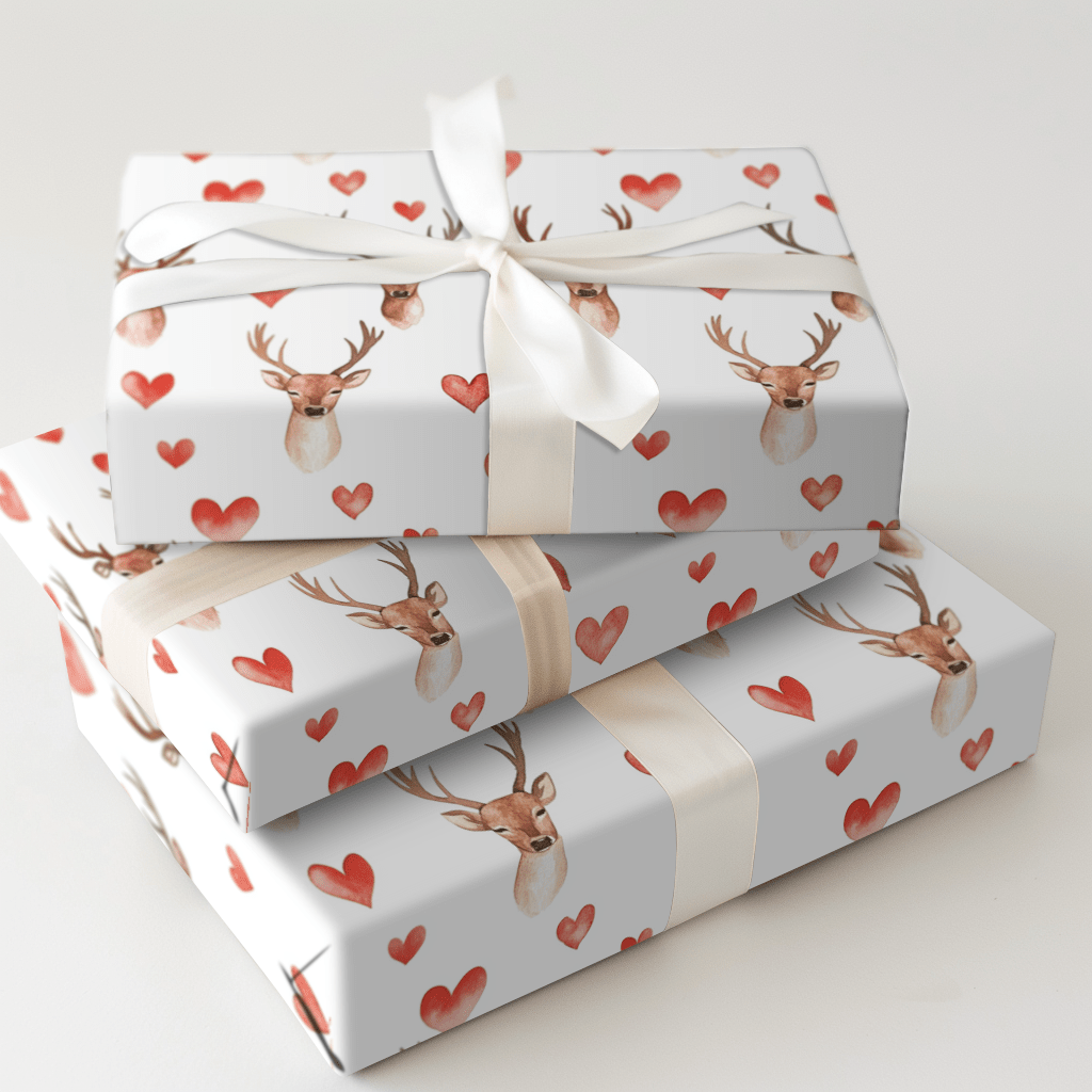 Deerly Beloved - Wrapping Paper - Aspen & Arlo