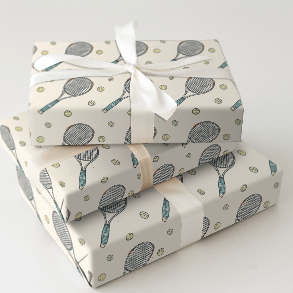 Join Racquet Club - Wrapping Paper - Aspen & Arlo