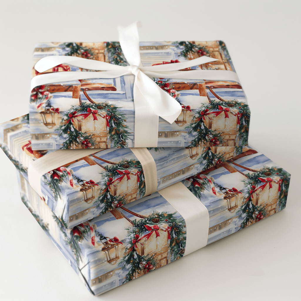 Front Door Delivery - Wrapping Paper - Aspen & Arlo