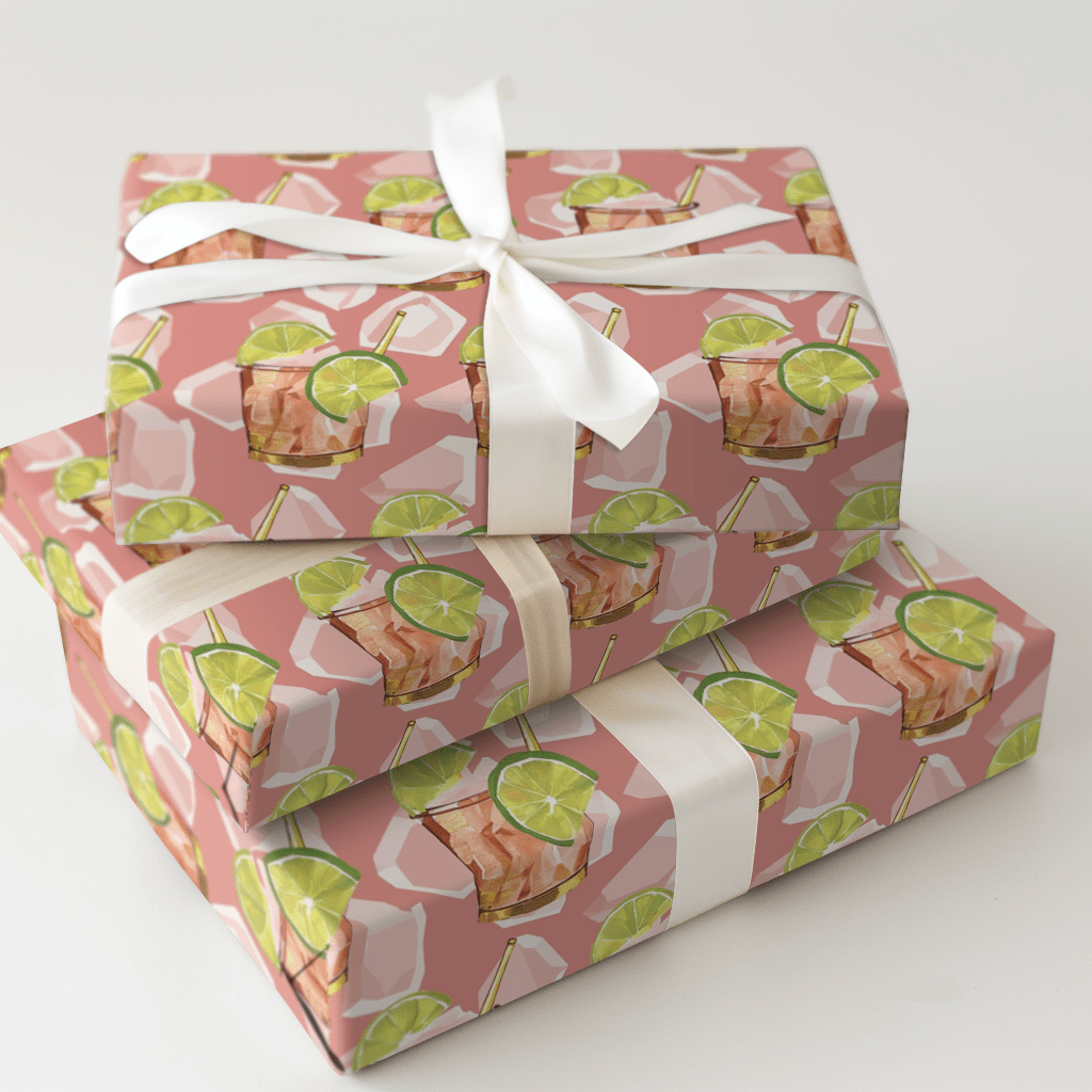 Salt, Lime, and Shine - Wrapping Paper - Aspen & Arlo