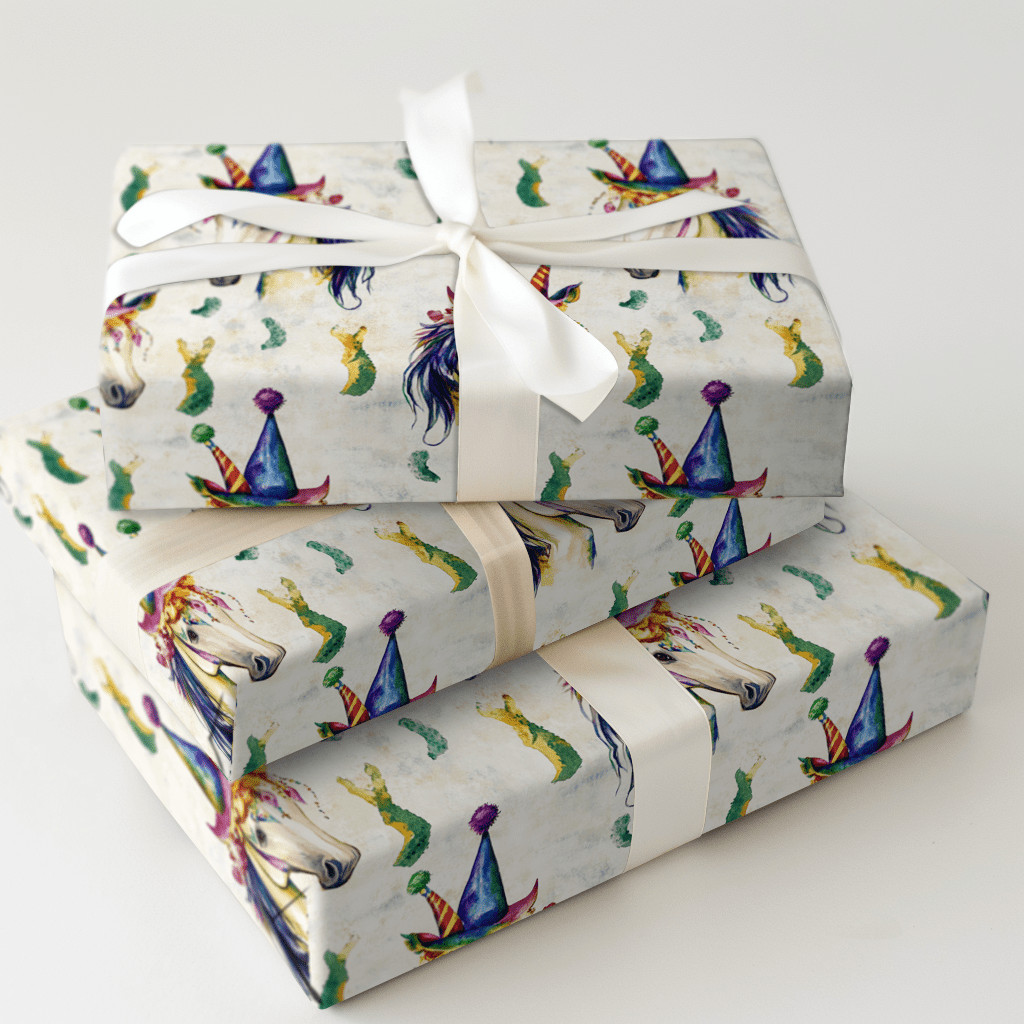 Mardi Gras Arabian - Wrapping Paper - Aspen & Arlo
