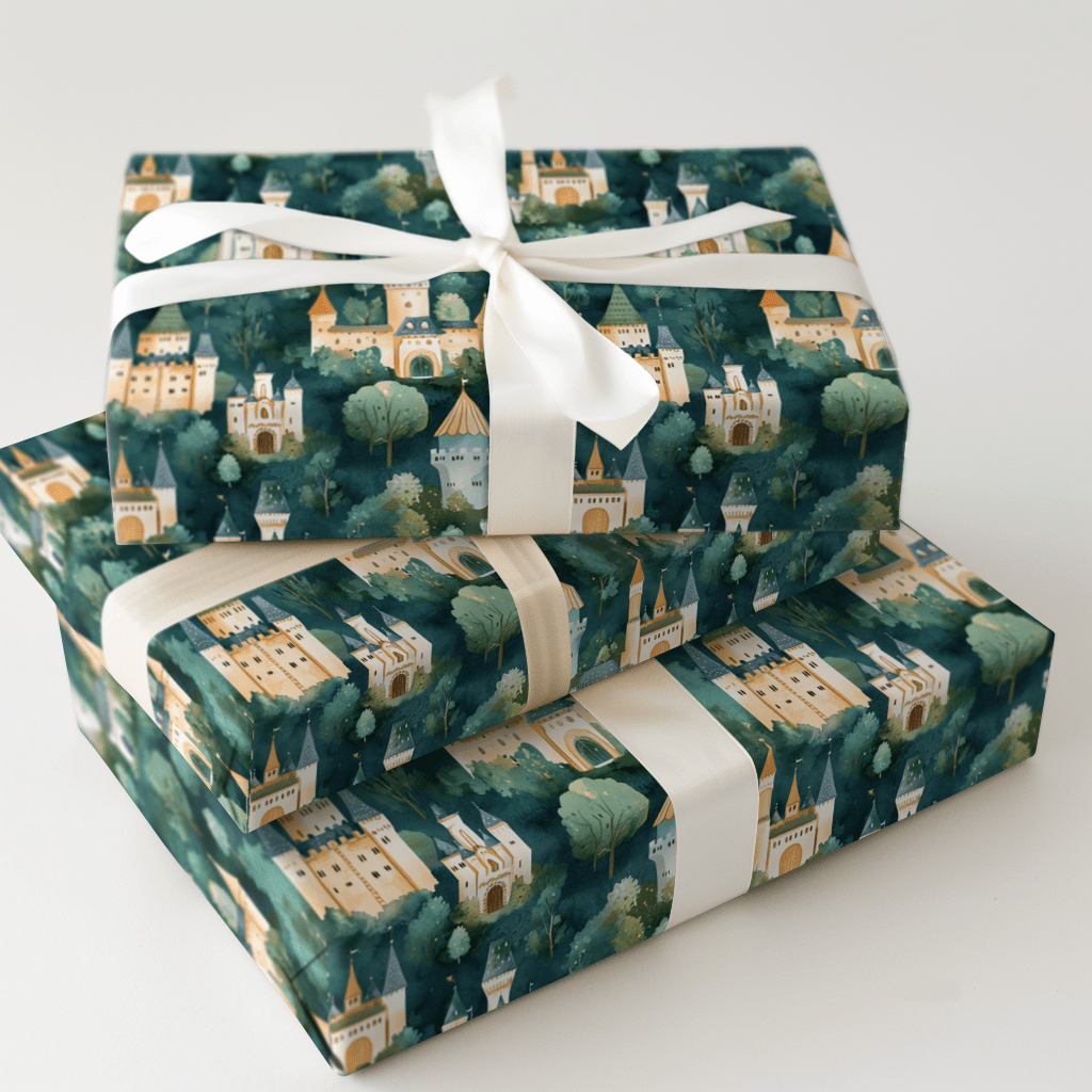 Kingdom Knight - Wrapping Paper - Aspen & Arlo