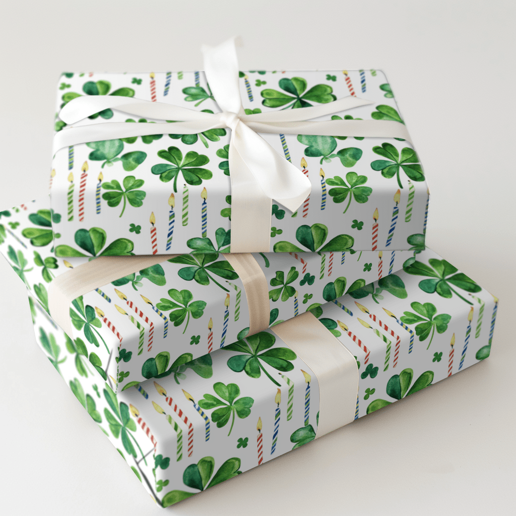 Pot O Candles - Wrapping Paper - Aspen & Arlo