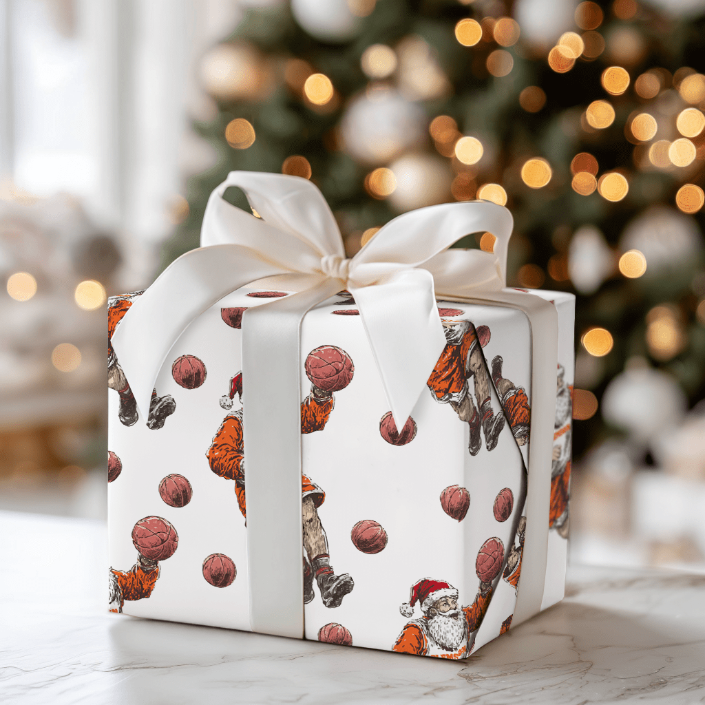 Orange & Jolly - Wrapping Paper - Aspen & Arlo