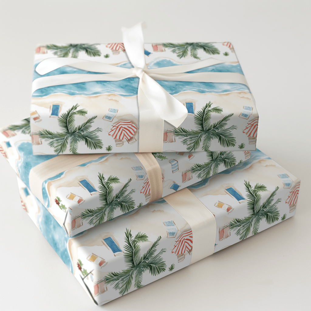 Sandy Shores - Wrapping Paper - Aspen & Arlo