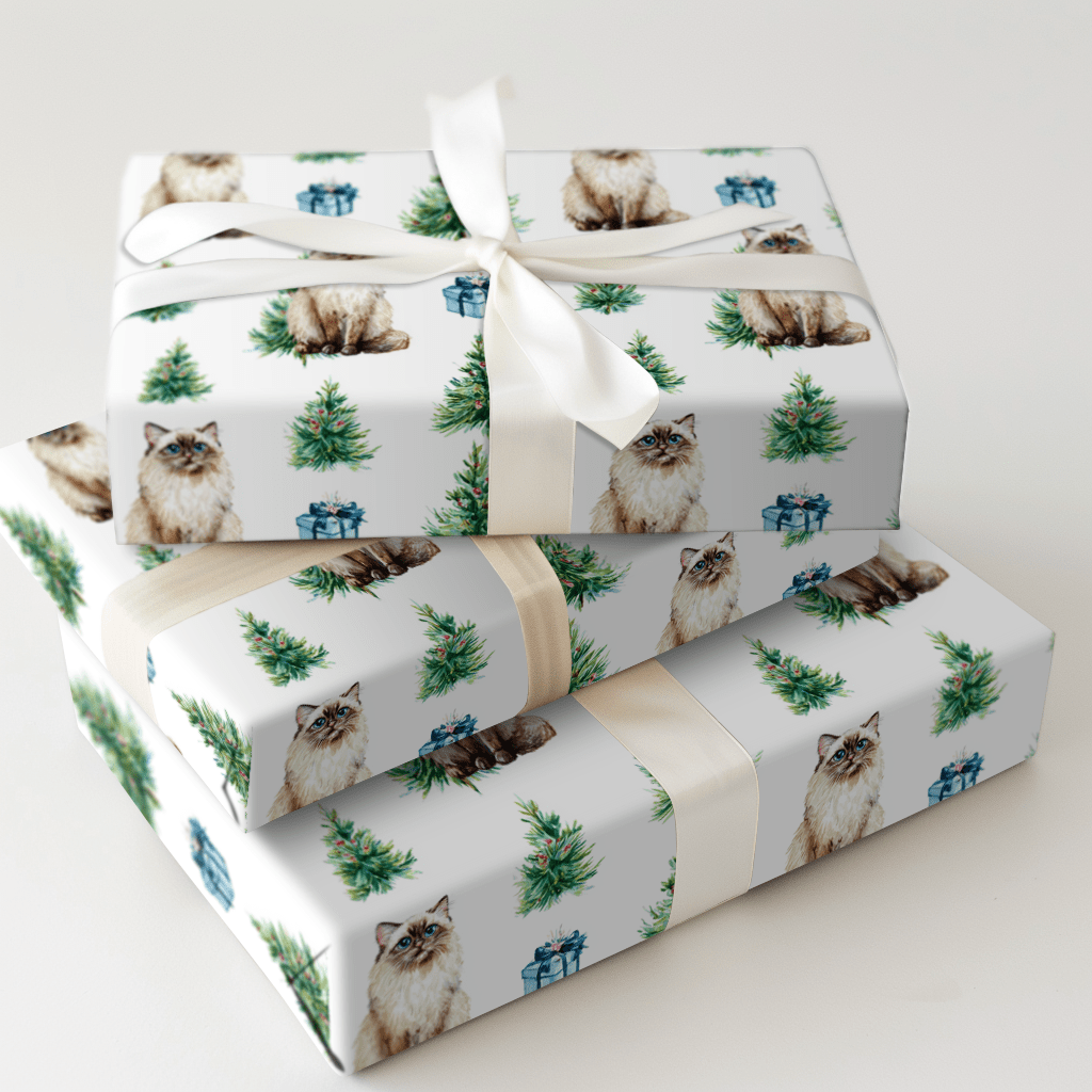 Purr the Gifts - Wrapping Paper - Aspen & Arlo