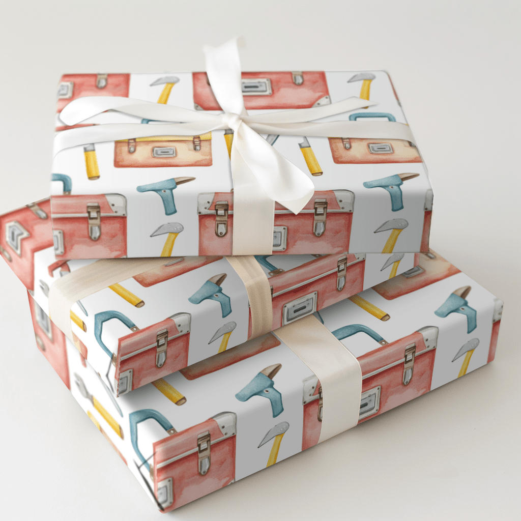 Under Construction Always - Wrapping Paper - Aspen & Arlo