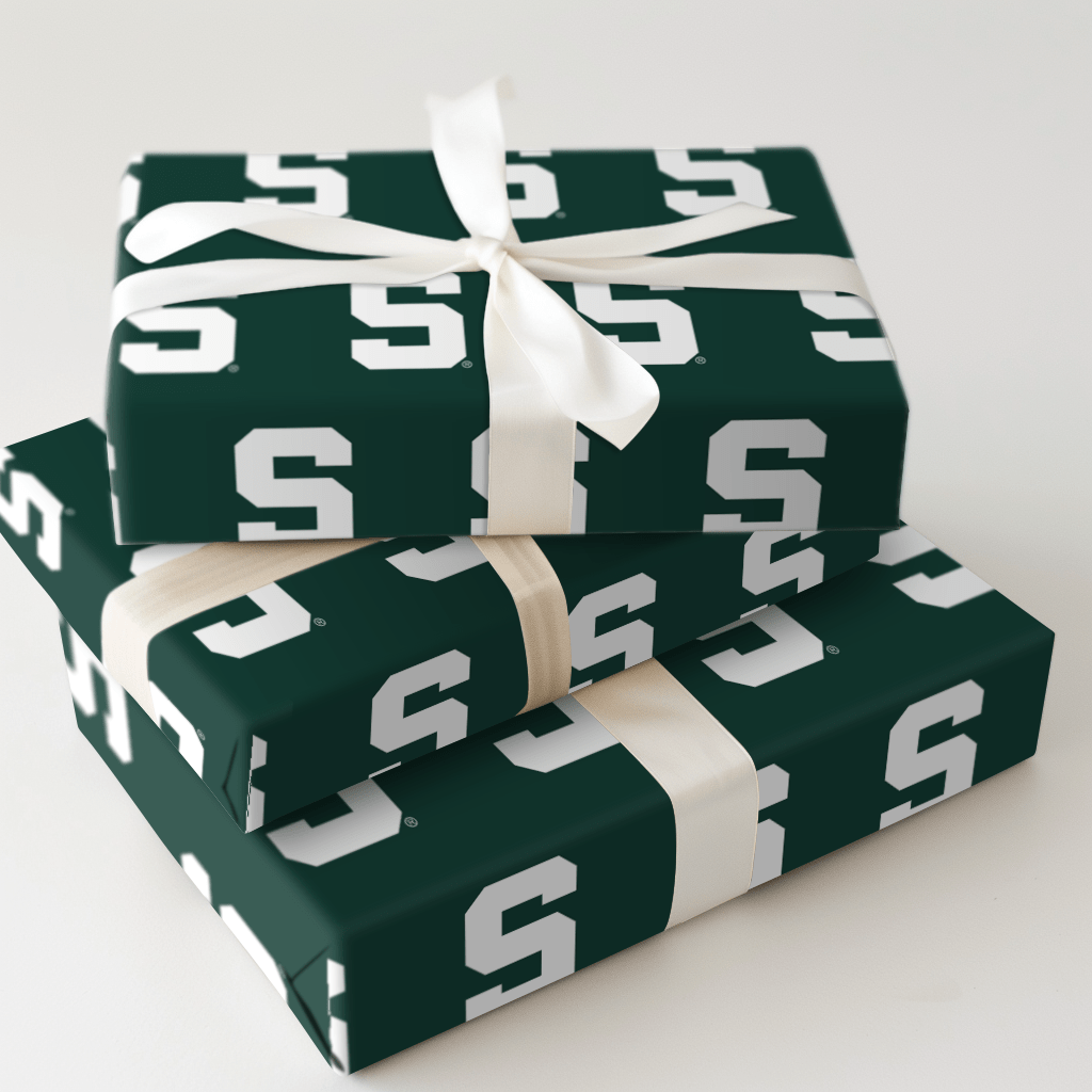 MSU Power S - Wrapping Paper - Aspen & Arlo