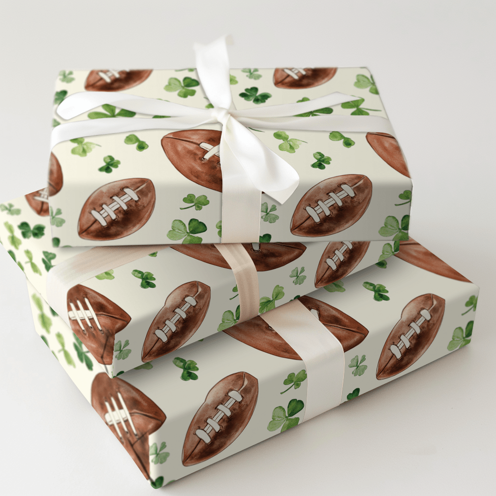Shamrock Blitz - Wrapping Paper - Aspen & Arlo