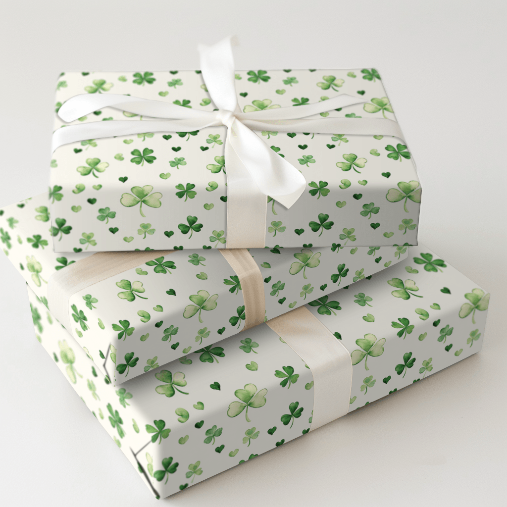 Four Leaf Fabulous - Wrapping Paper - Aspen & Arlo