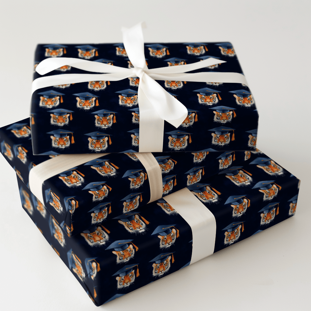 Top Notch Tiger - Wrapping Paper - Aspen & Arlo