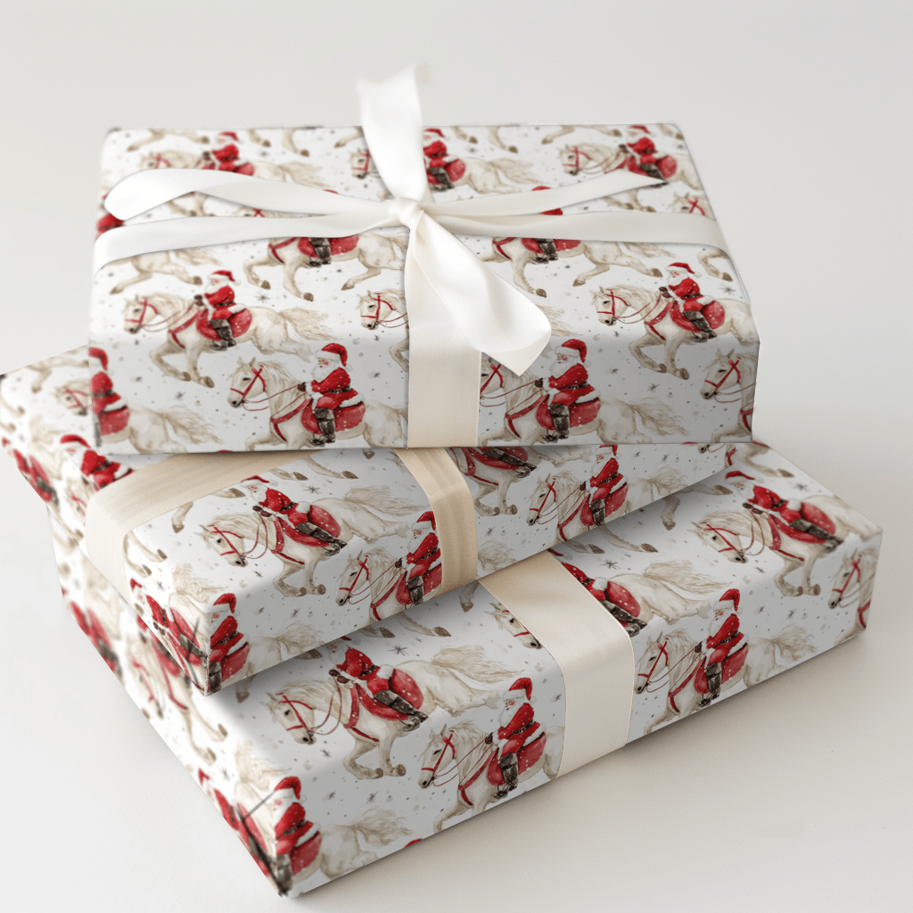 Galloping Gift Run - Wrapping Paper - Aspen & Arlo