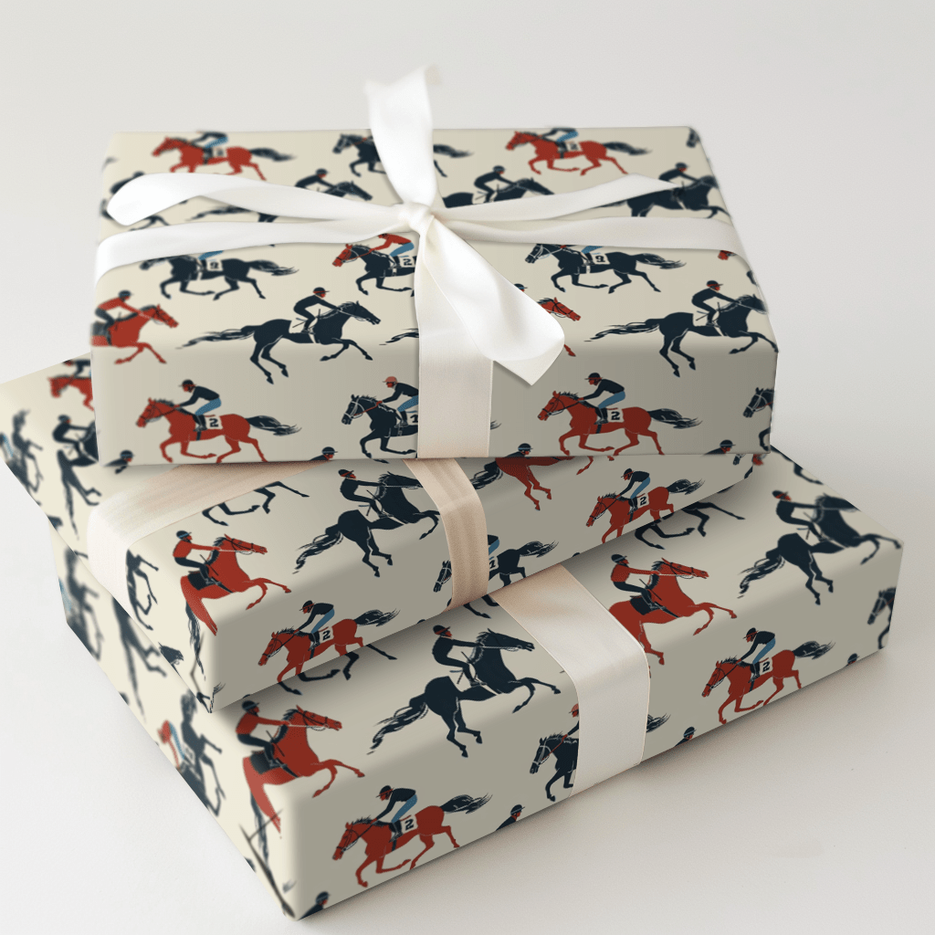 Derby Days - Wrapping Paper - Aspen & Arlo