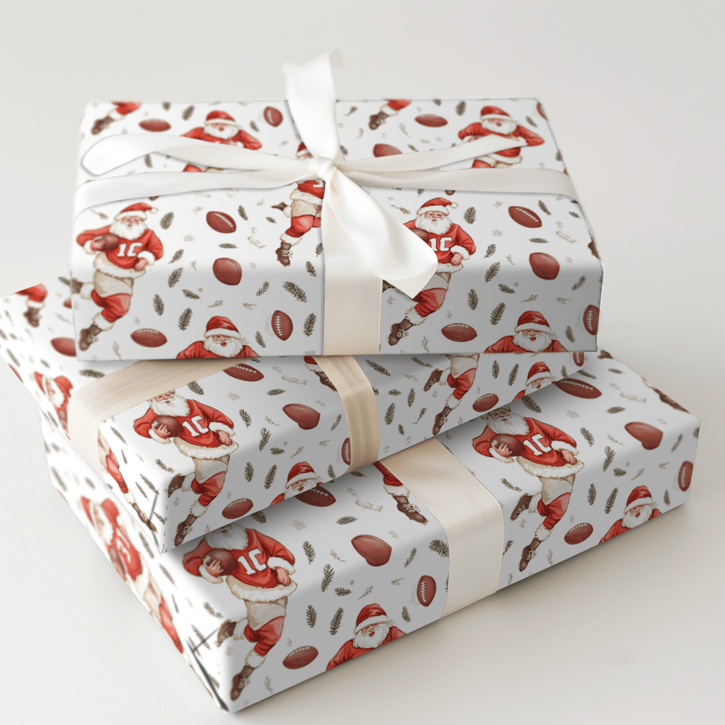 Rushing to Christmas - Wrapping Paper - Aspen & Arlo