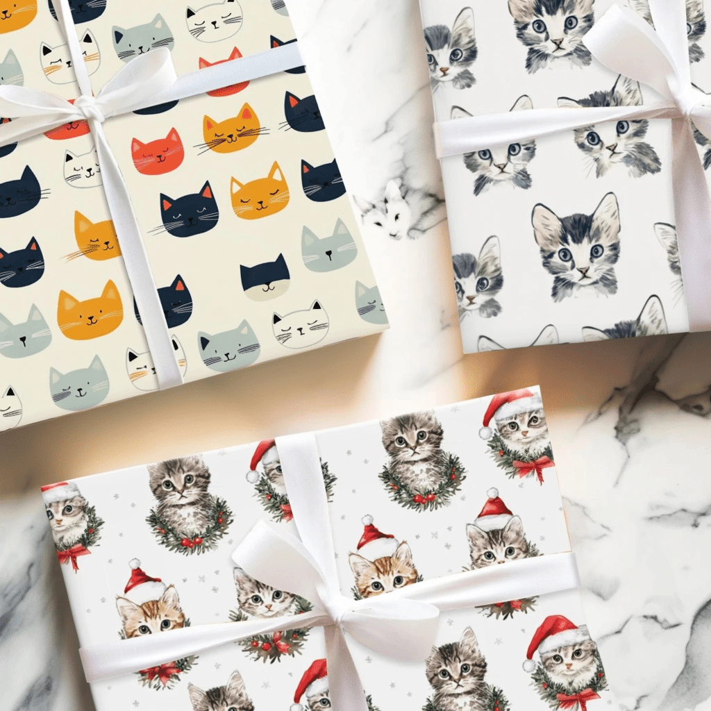 Cat Wrapping Paper – Aspen & Arlo Gift Wrap