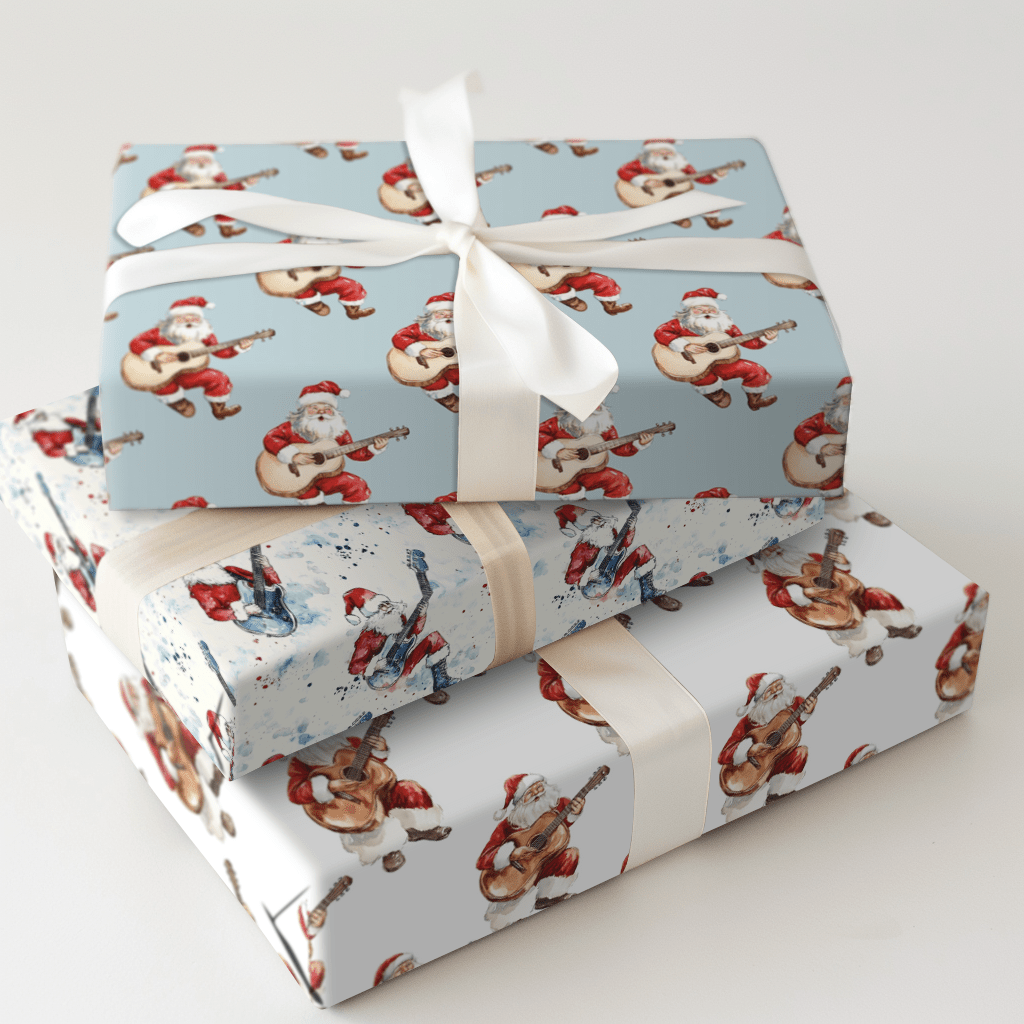 Guitar Santa - Aspen & Arlo