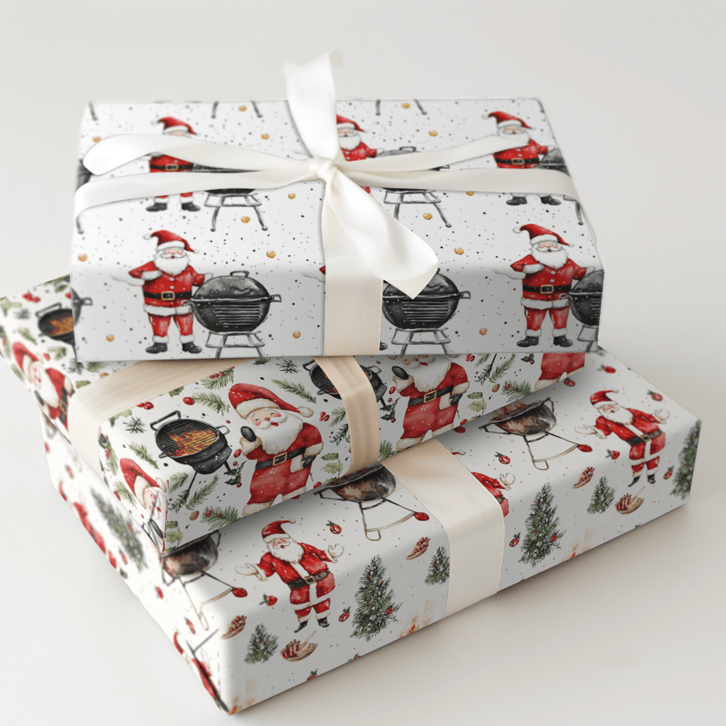 Grilling Santa - Aspen & Arlo