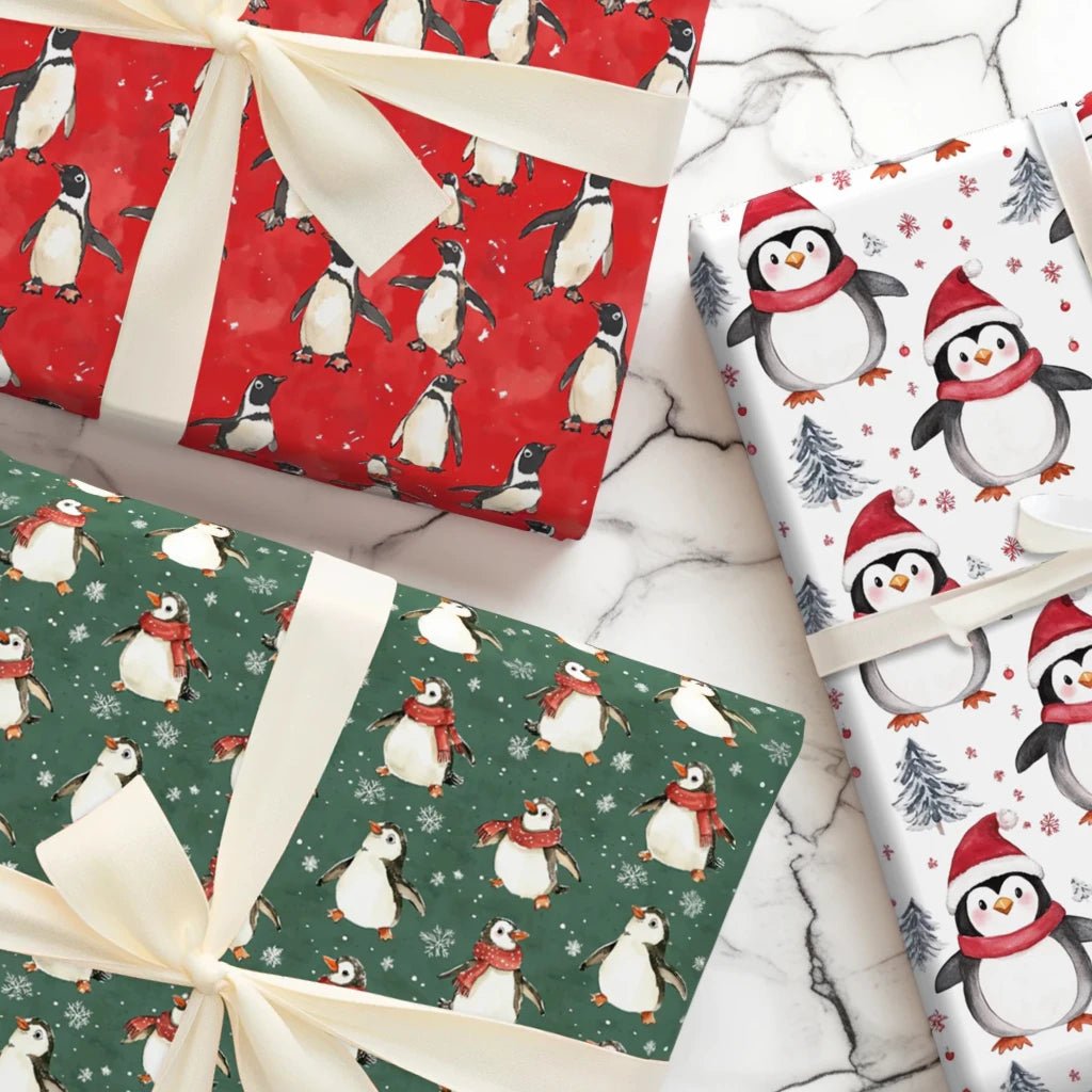 Christmas Penguins - Aspen & Arlo