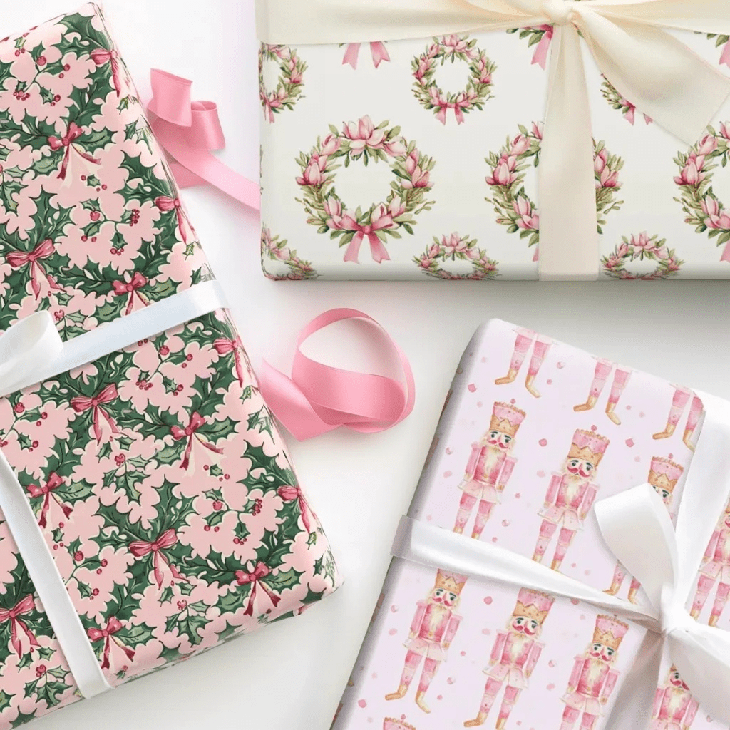 Pink Christmas - Aspen & Arlo