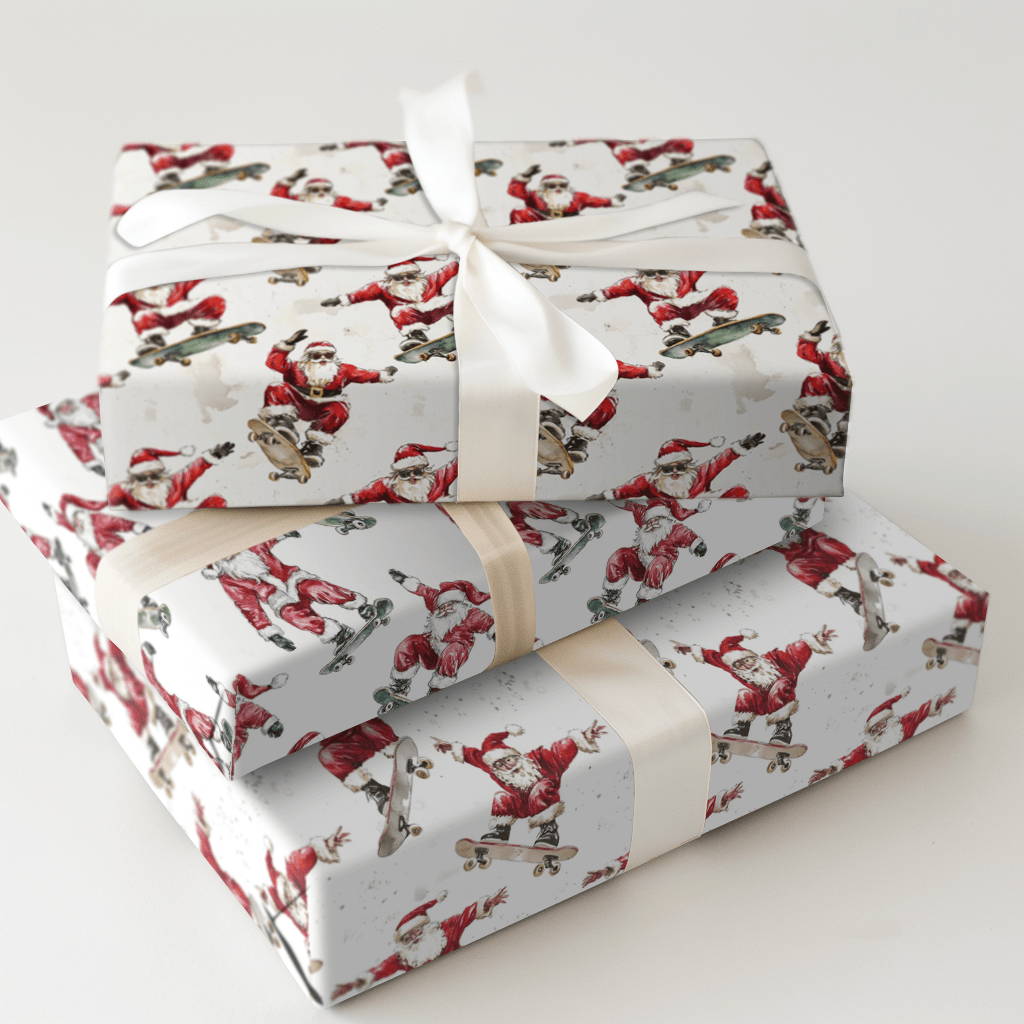 Skateboard Santa - Aspen & Arlo