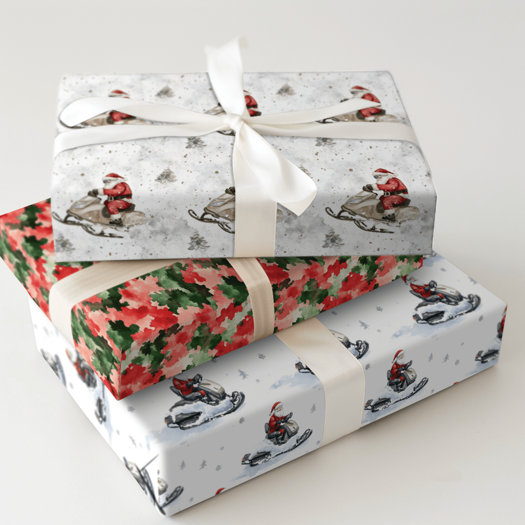 Snowmobile Santa - Aspen & Arlo