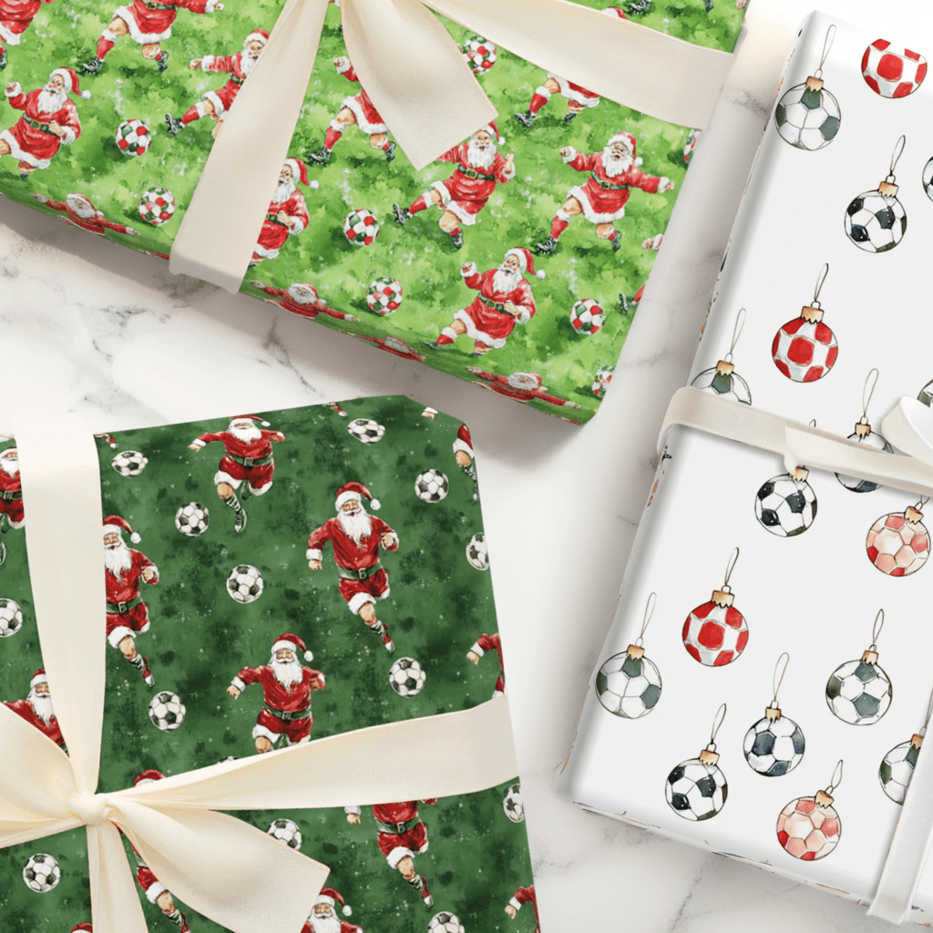 Soccer Santa - Aspen & Arlo