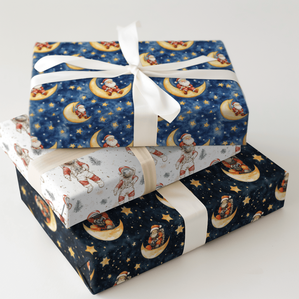 Space Santa - Aspen & Arlo