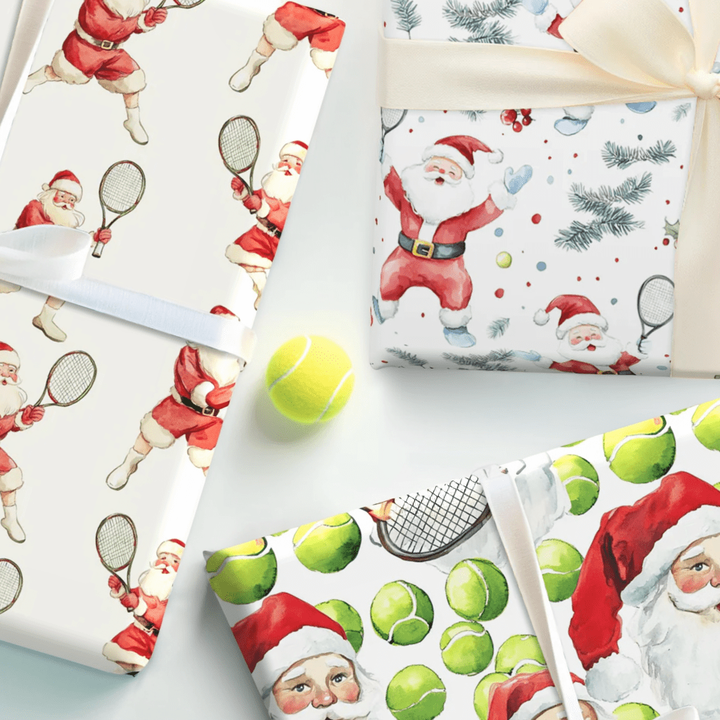 Tennis Santa - Aspen & Arlo