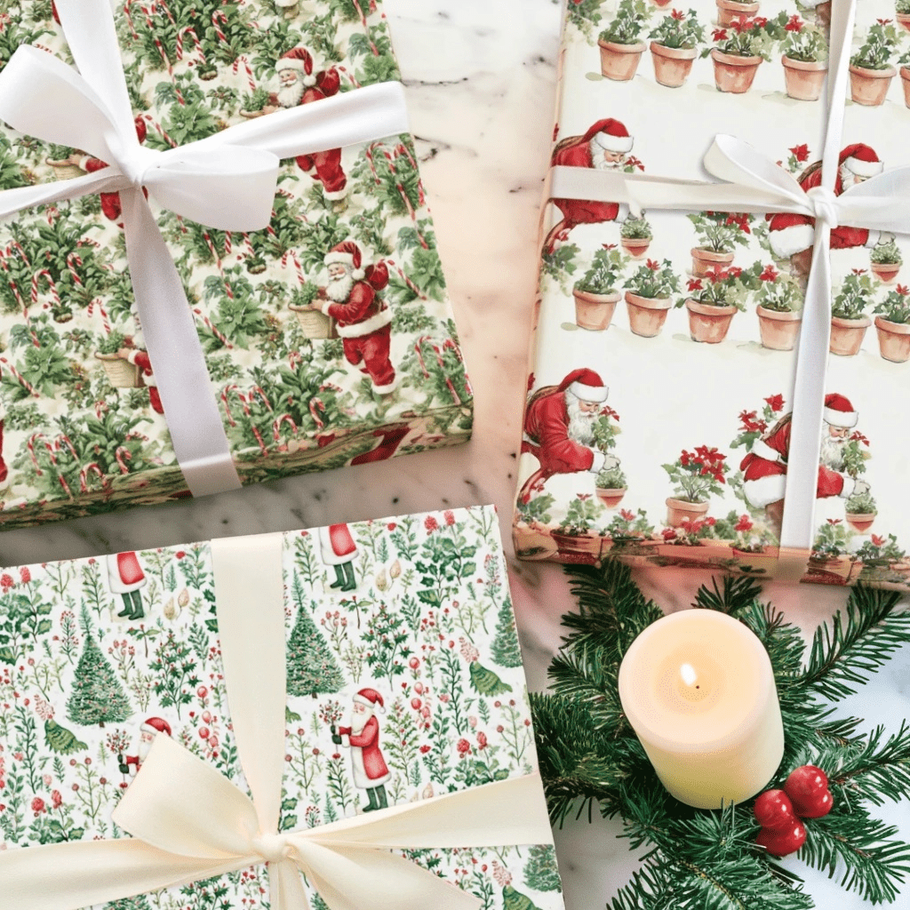 Gardening Santa - Aspen & Arlo