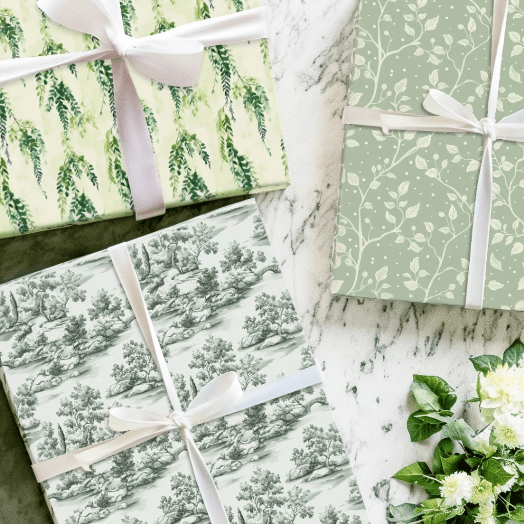 Green Floral - Aspen & Arlo