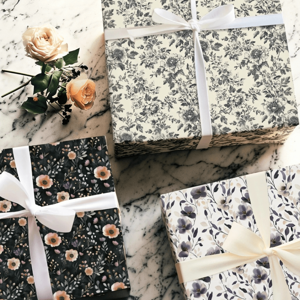 Black Floral - Aspen & Arlo
